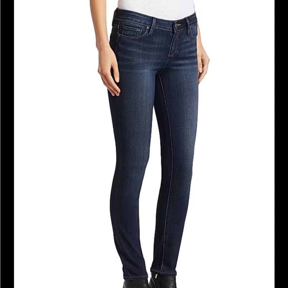 PAIGE NWT VERDUGO ANKLE MID RISE ULTRA SKINNY JEANS WOMENS- SIZE 30- DARK WASH